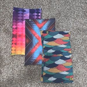 Winter sport neck warmer/face shields